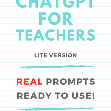 CHATGPT FOR TEACHERS LITE - GPT-Books
